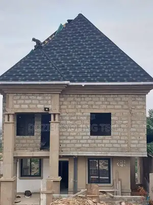 Stone Coated Roofing Sheet Installed by Dozie Roofing Tech