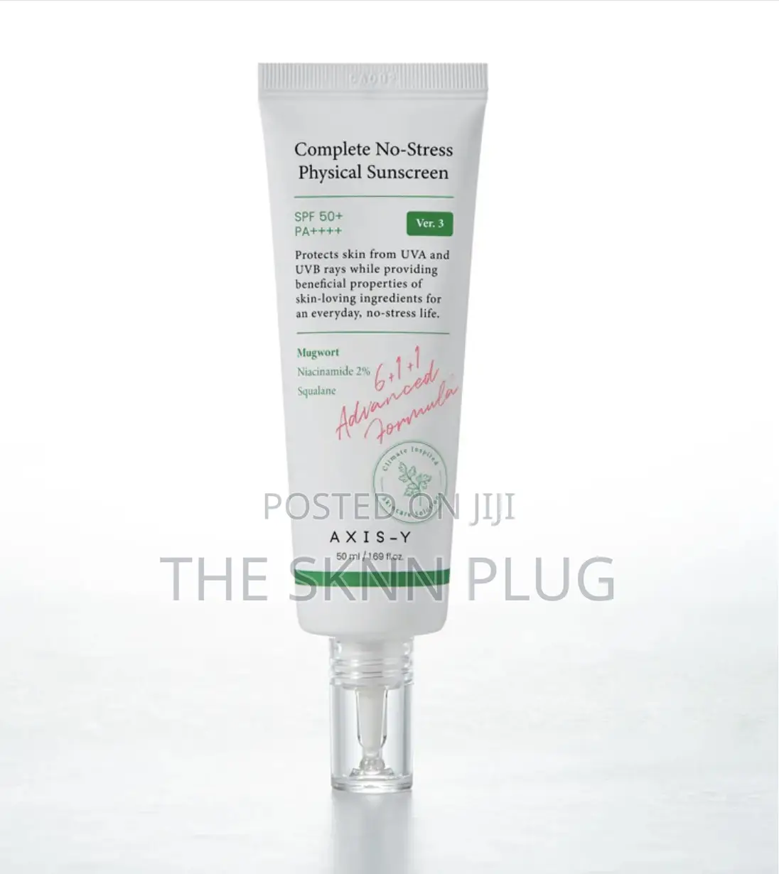 Axis-Y Complete No-Stress Physical Sunscreen - 50ml