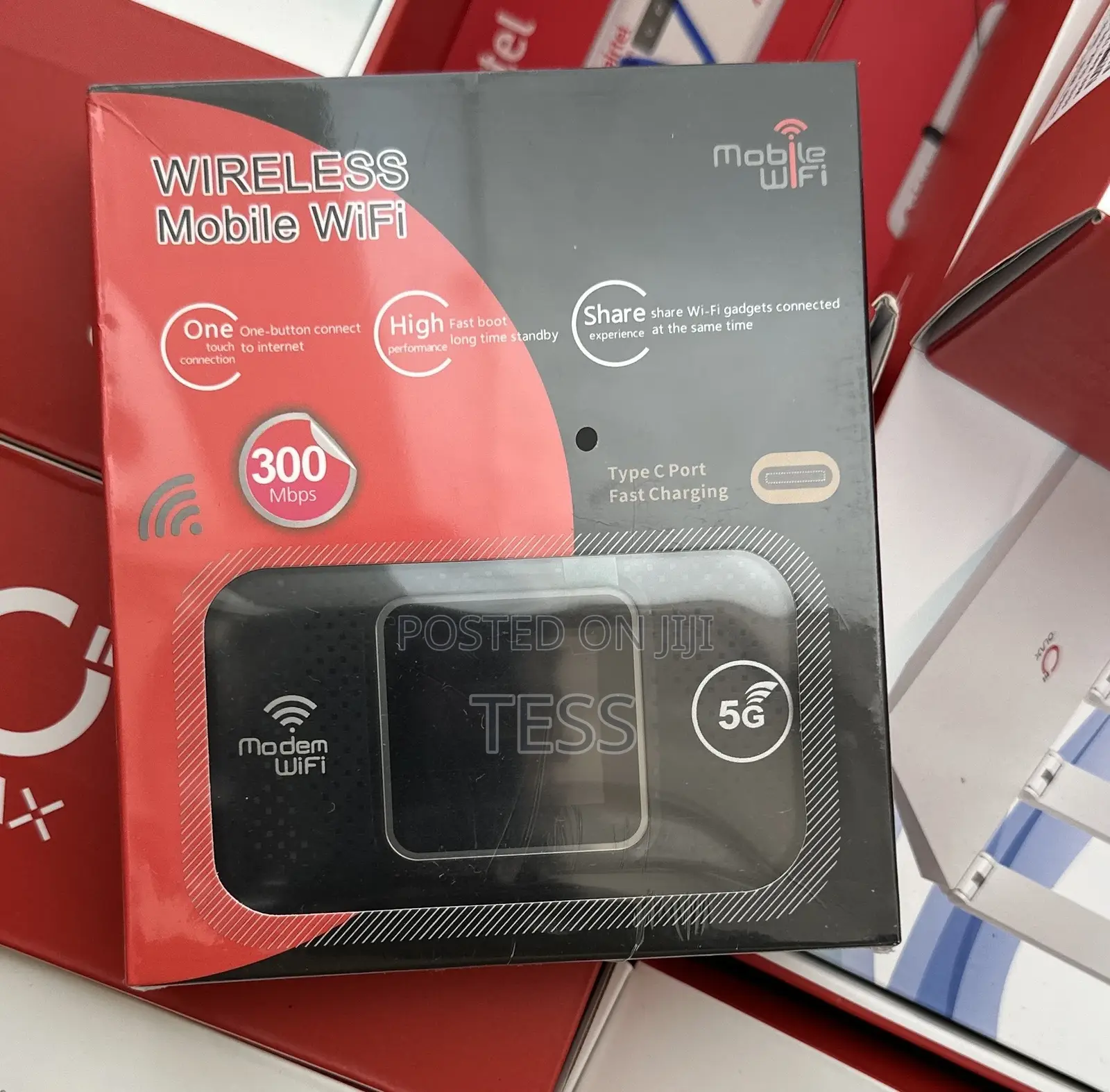 Universal Mifi Router (Pocket Router) With Backup Battery