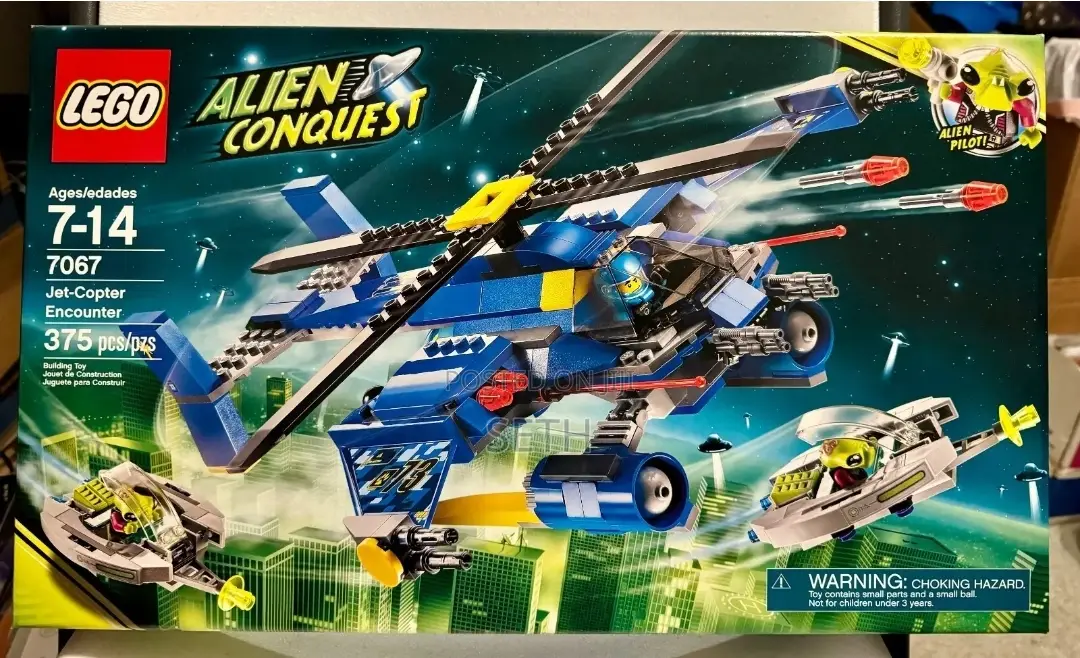 LEGO #7067 Alien Conquest: Jet-Copter Encounter