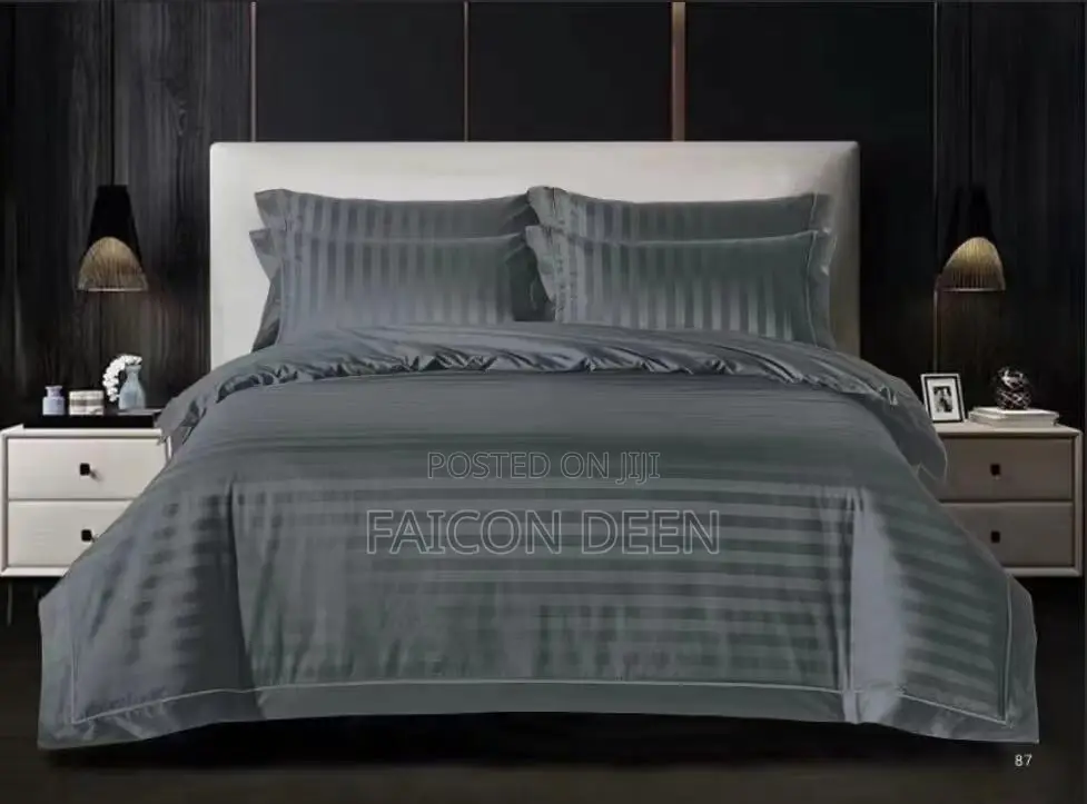 2 Plain Cotton Bedsheets,4 Pillow Cases for Hotels(100%Cotto