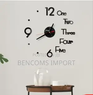 3d Wall Clock for Office, Home, School, Church