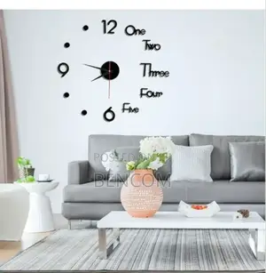 3d Wall Clock for Office, Home, School, Church