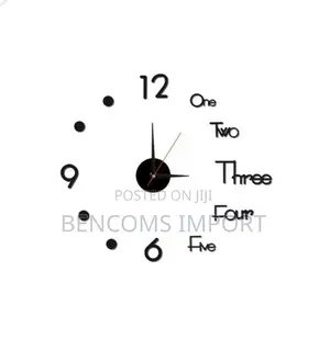 3d Wall Clock for Office, Home, School, Church