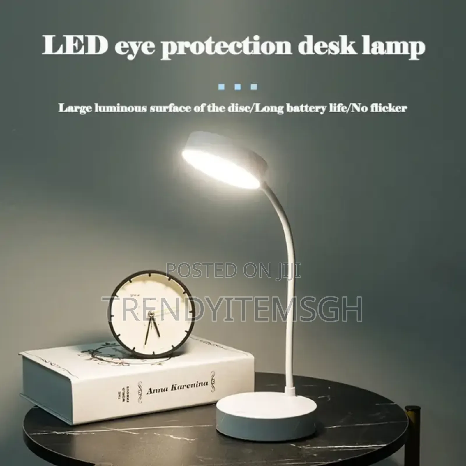 Adjustable Rechargeable Dimmable Desk Study Lamp