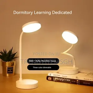 Adjustable Rechargeable Dimmable Desk Study Lamp