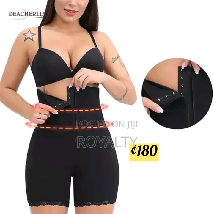 Tummy Shaper With Hook and Zipper.