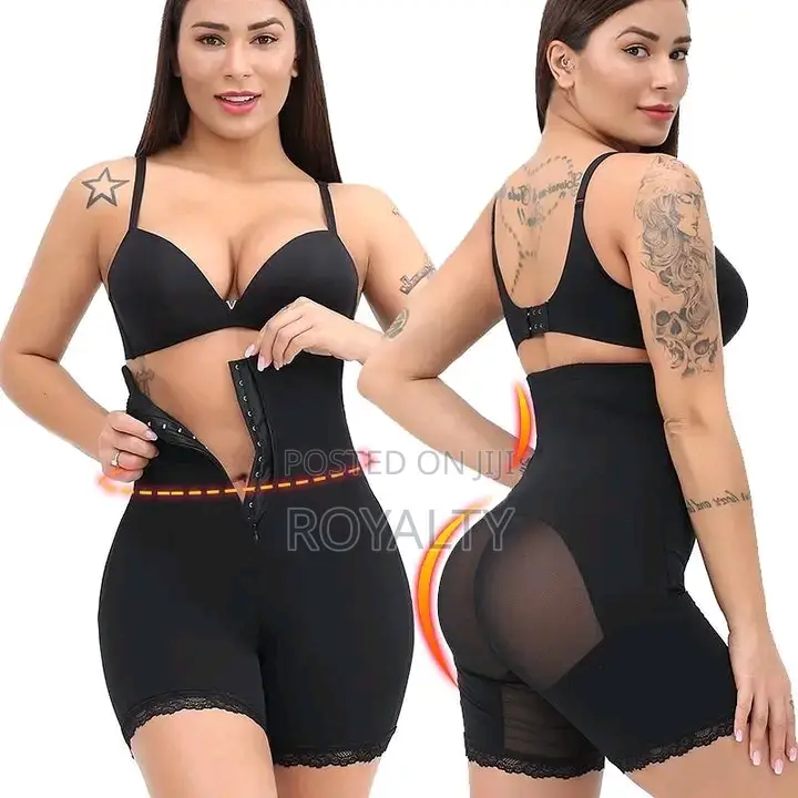 Tummy Shaper With Hook and Zipper.