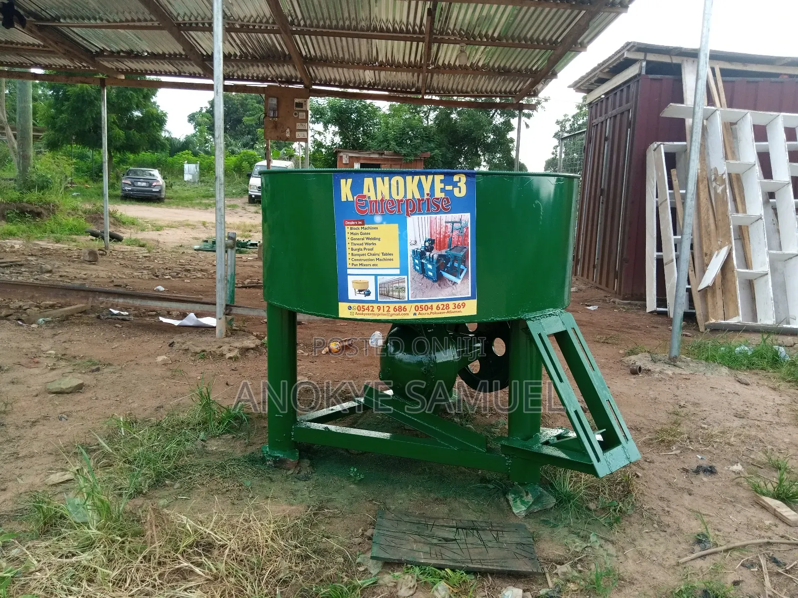 Multipurpose Pan Mixer