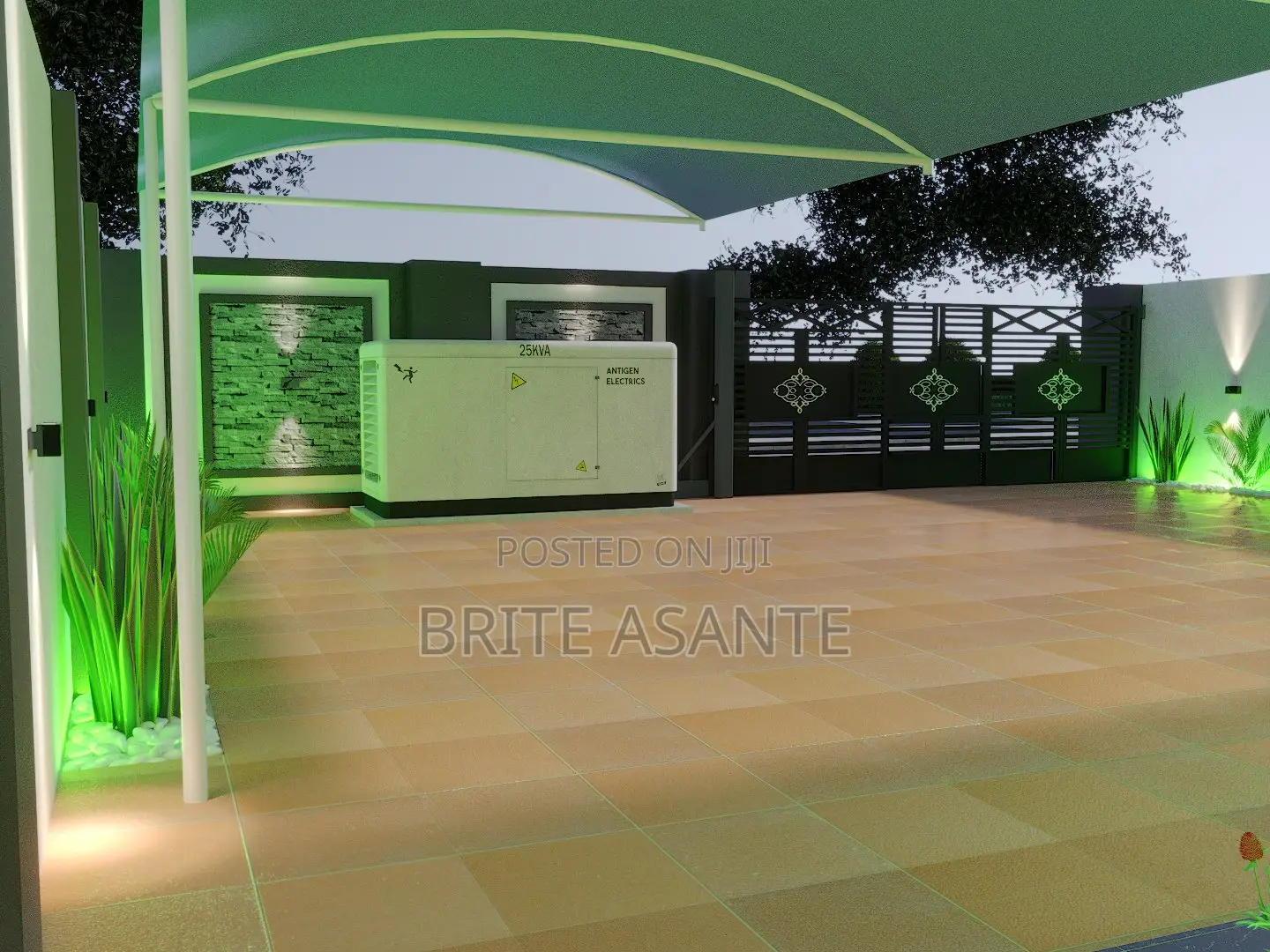 Five Bedrooms Architecture Drawing for Permit