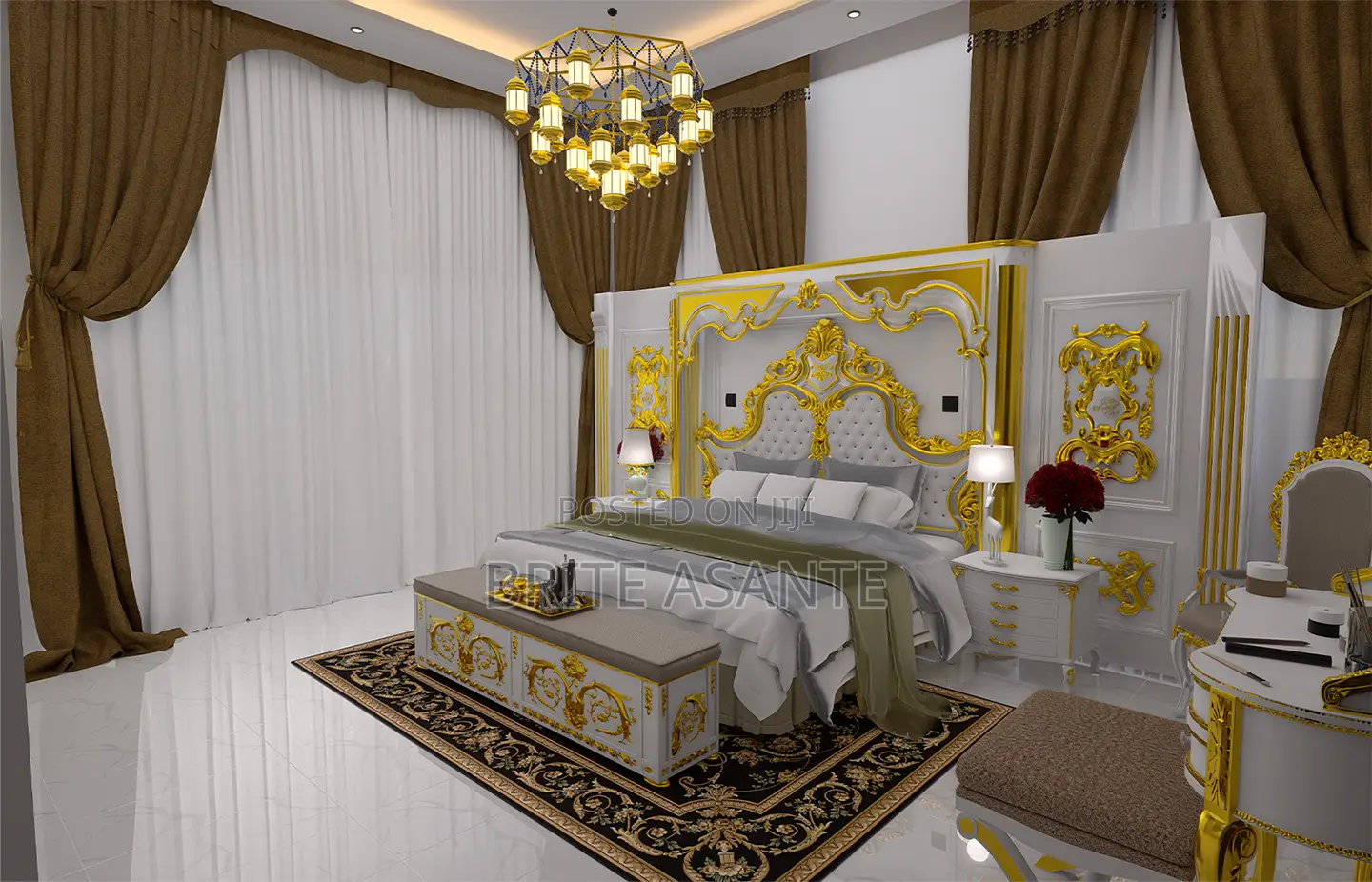 Five Bedrooms Architecture Drawing for Permit