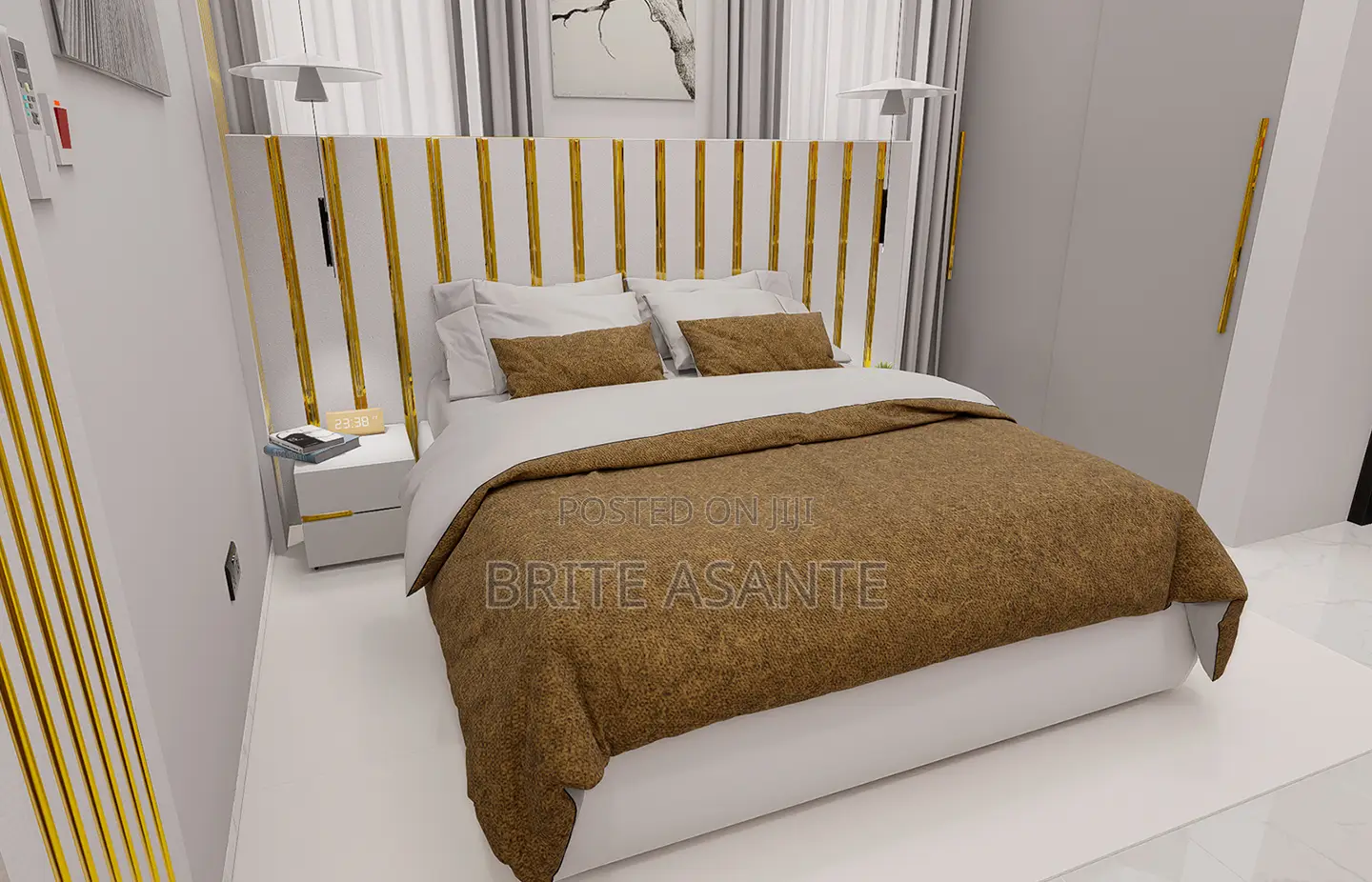 Five Bedrooms Architecture Drawing for Permit