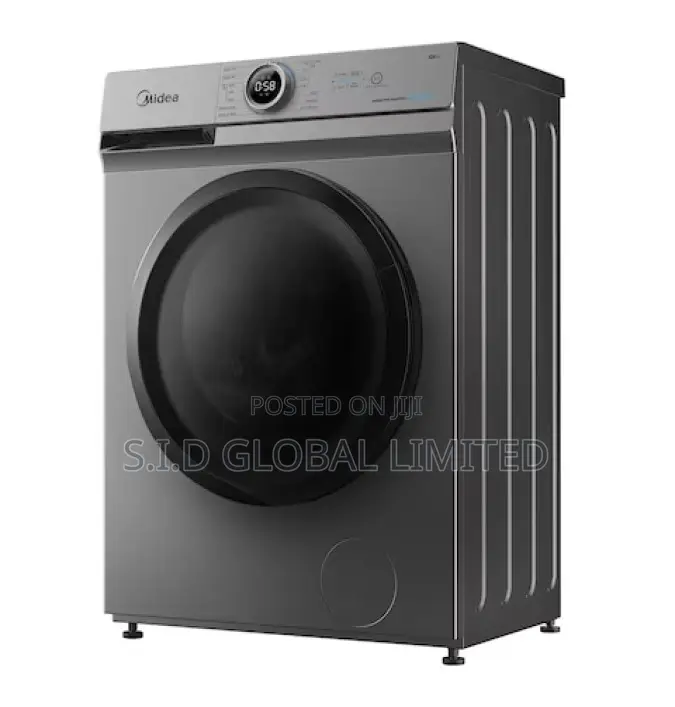 Gleaming Midea MF200W80WB/T 8kg Front Load Washing Machine