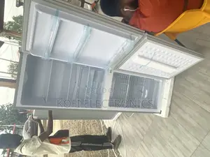 A Spacious Nasco NASD2-24FL 196L Double Door Bottom Freezer