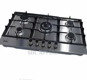 Sleek Midea 75cm 75G50ME 5 Gas Hob(Gray) 