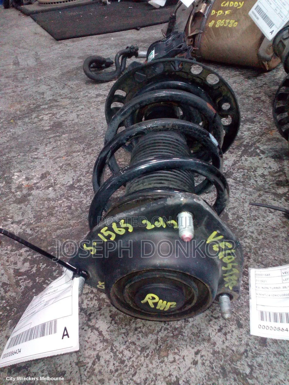 Veloster Front Shocks 2012,2013,2014,2015,2016,2017