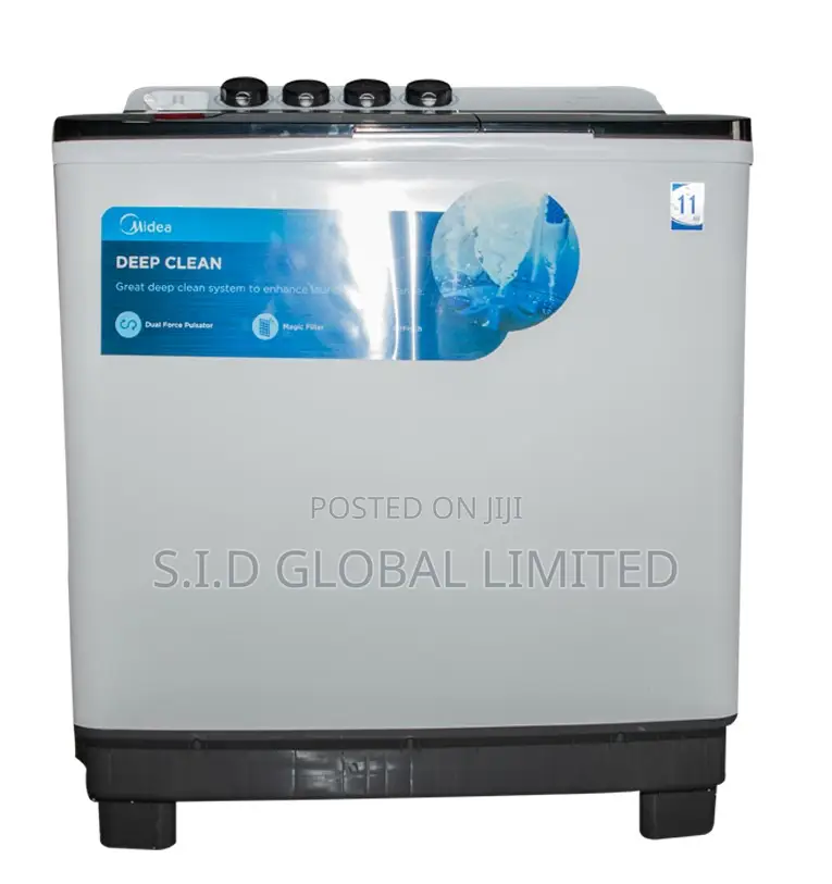 Available Midea 18kg Twin Tub Washing Machine