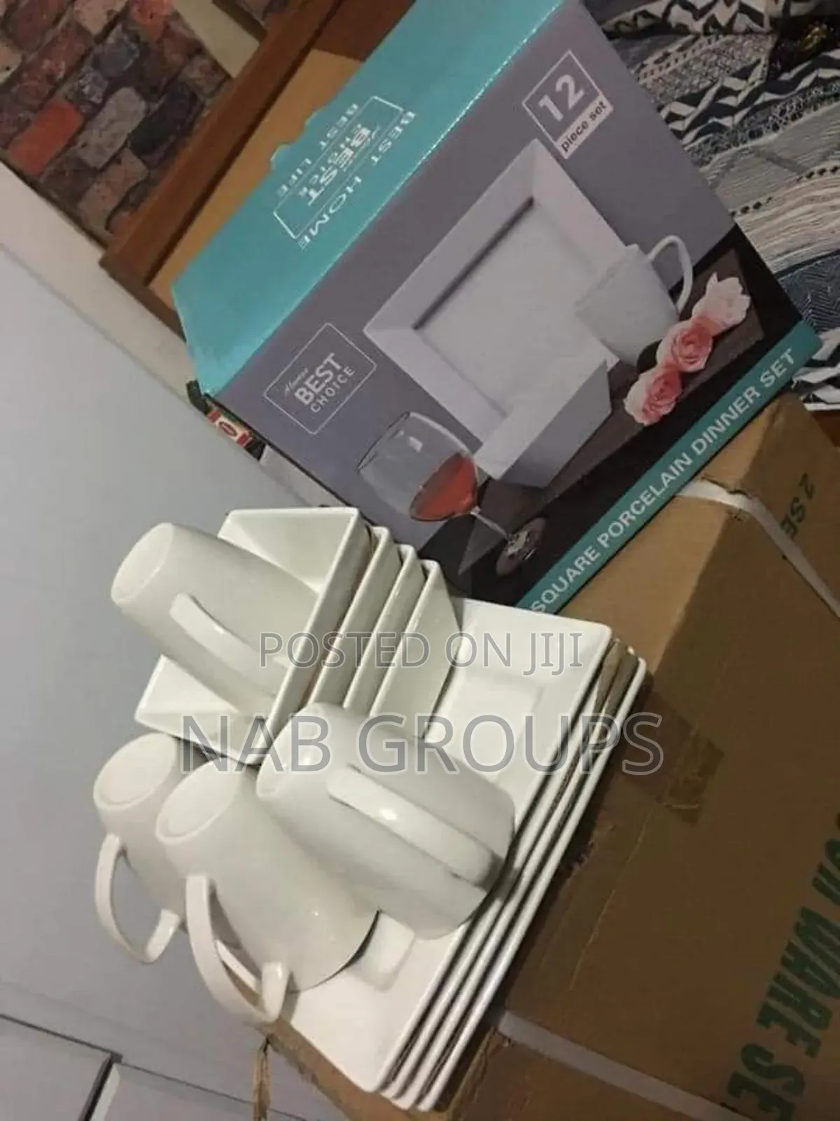 Square Dinner Set