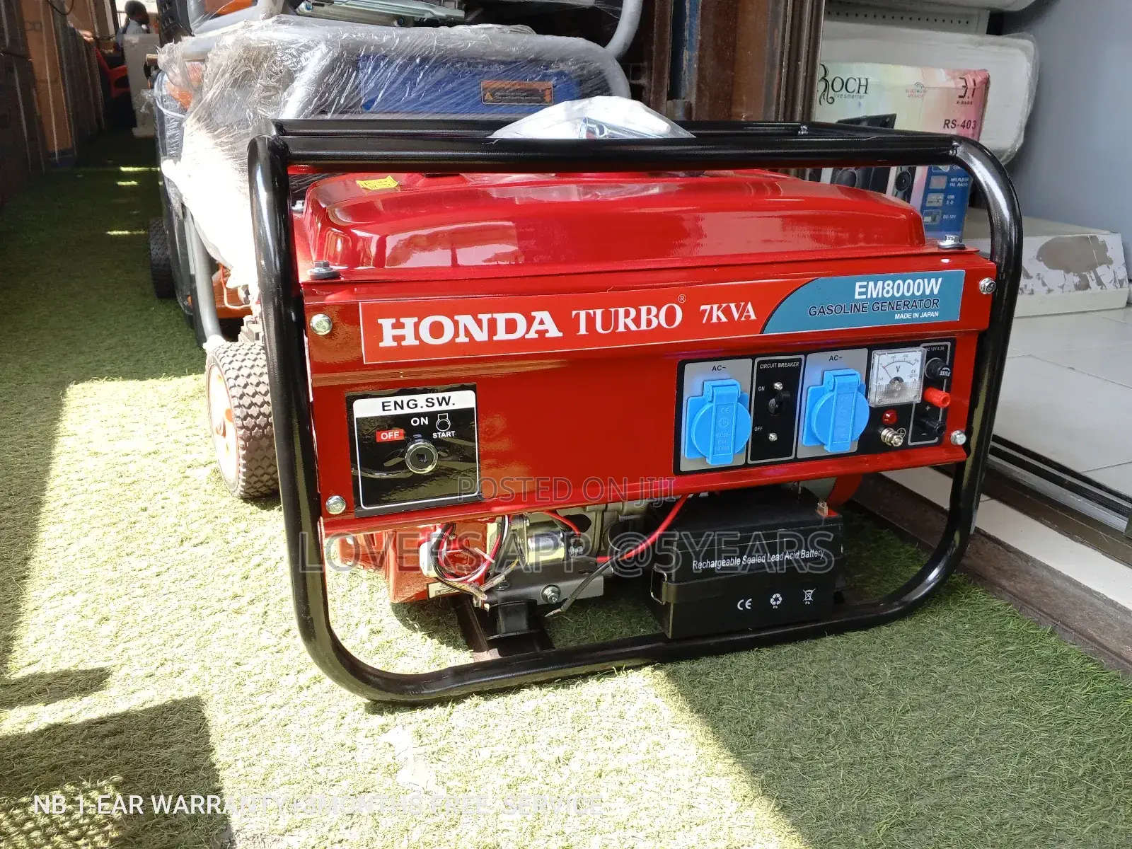 Quality Honda Generator Petrol 7.0kw 8000W Key Generator