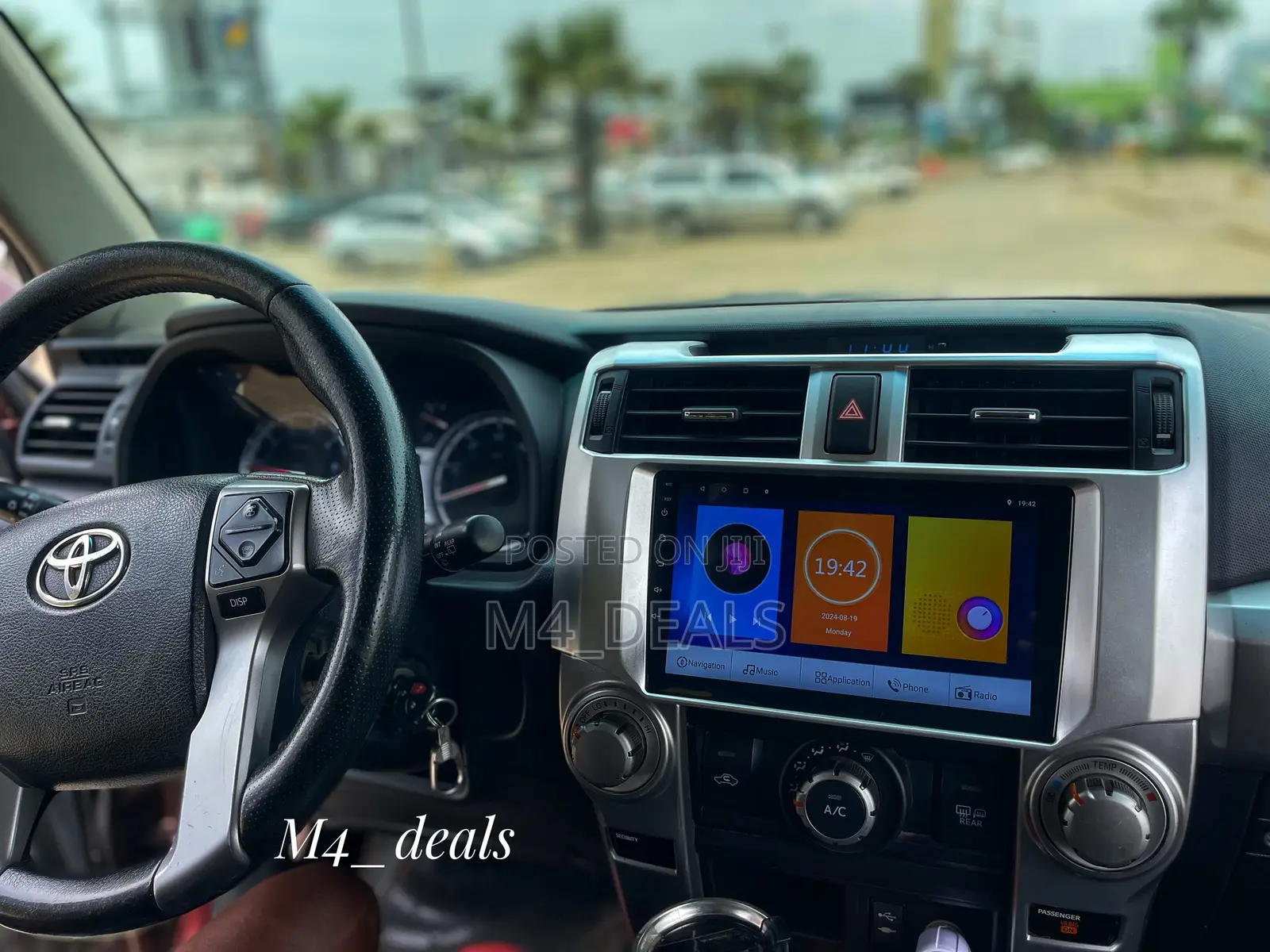 Toyota 4runner 2019 Original Android Stereo System Upgrade