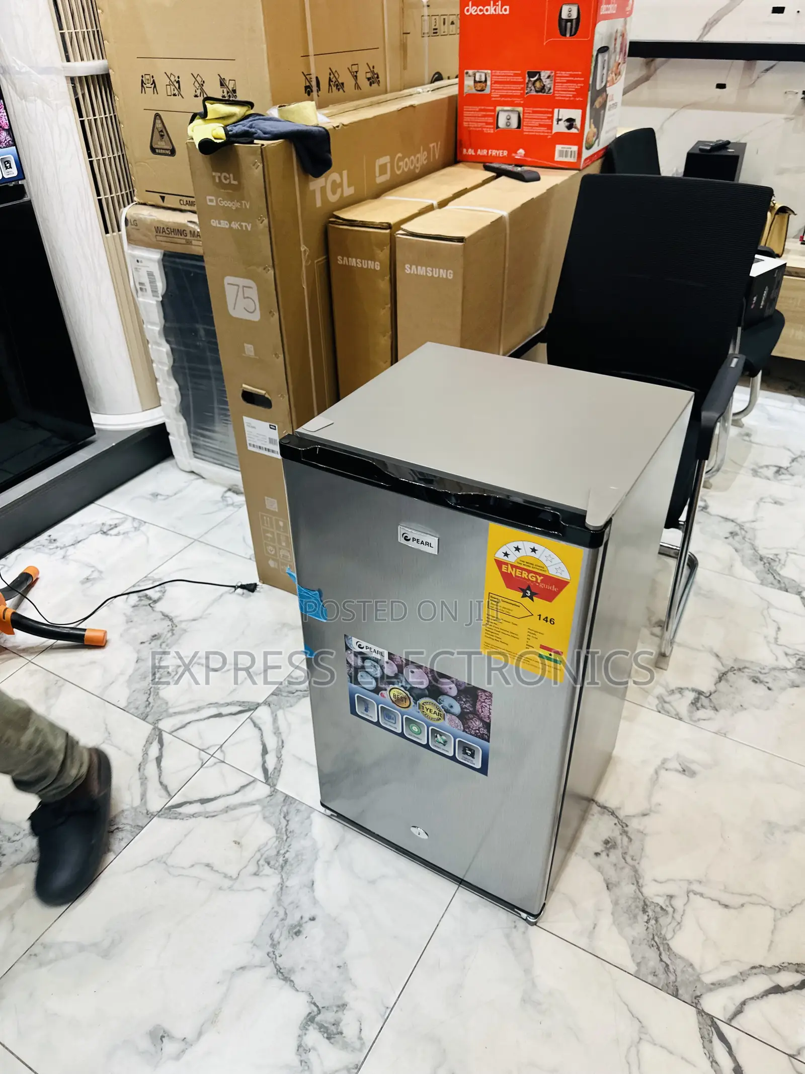 Brand New Pearl Grey Color Single Door PF-109