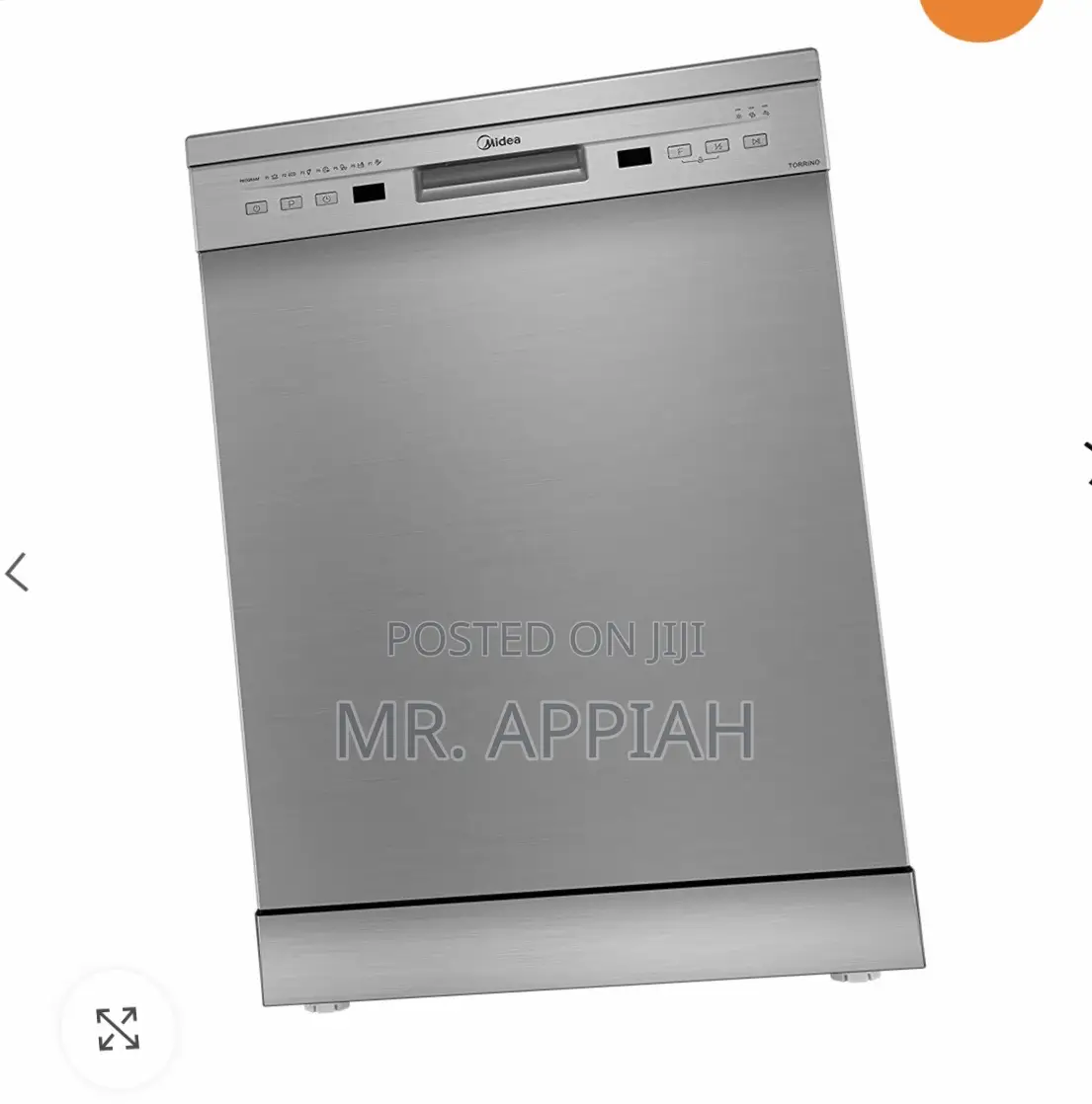Buy Midea WQP12-5203 12 Plate Electric Dishwasher(Gray)