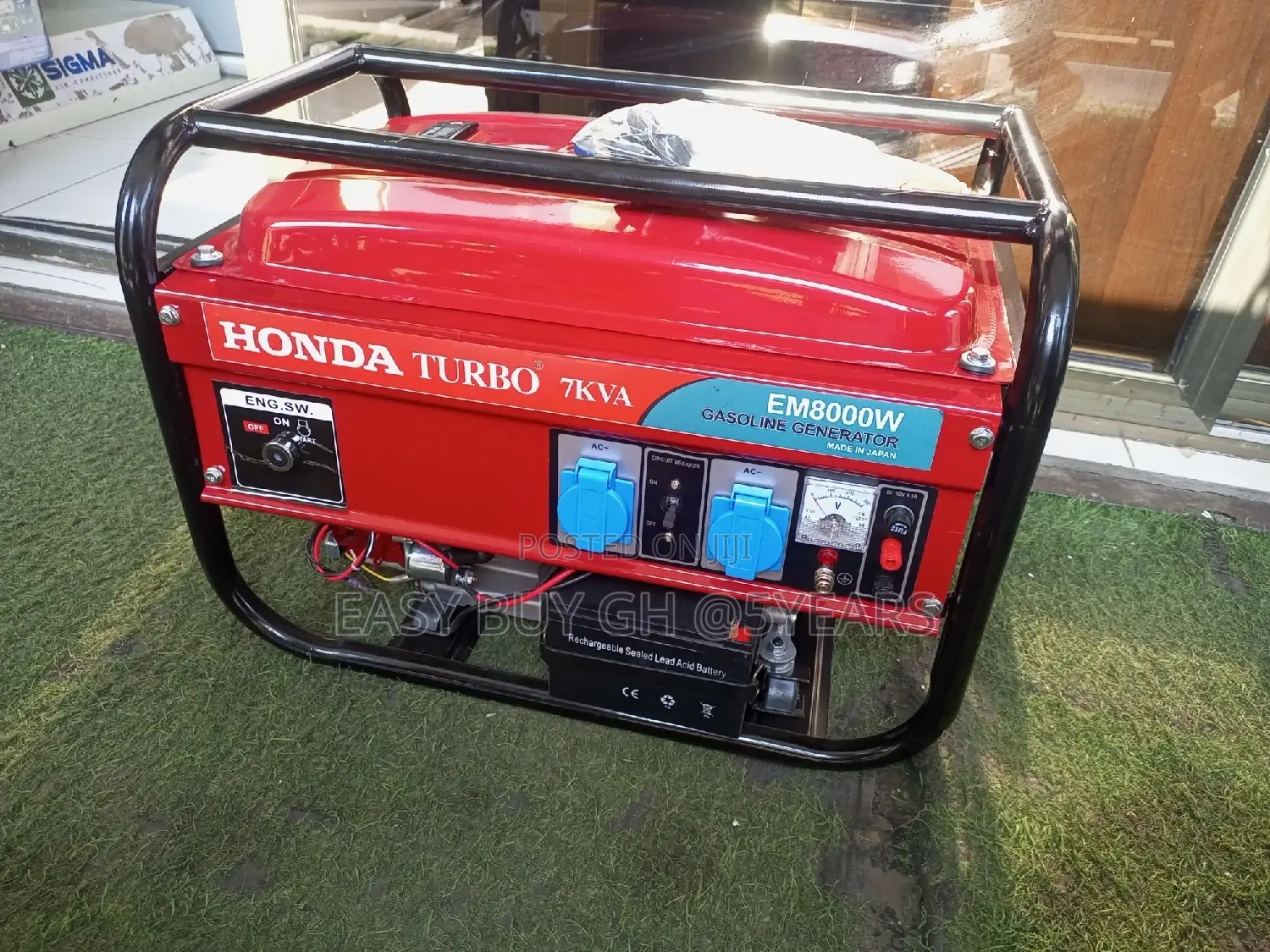 100% Honda Generator 7.0kw 8000W Key Silent Petrol Generator