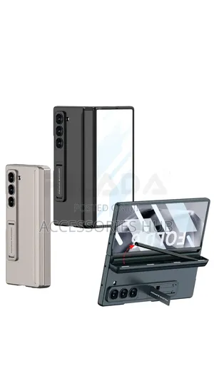 Z Fold 6 Case With Protector And A Stand With Pen Holder