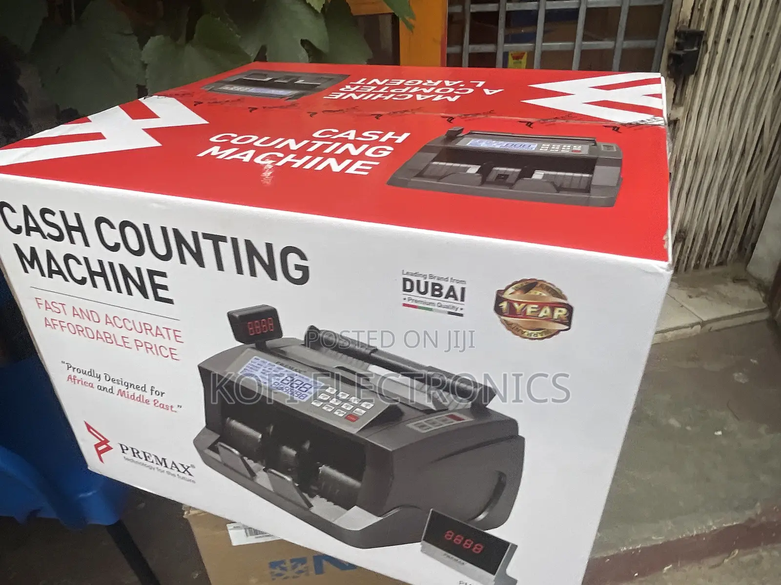 100% Genuine Bill Counter PREMAX CASH COUNTING MACHINE