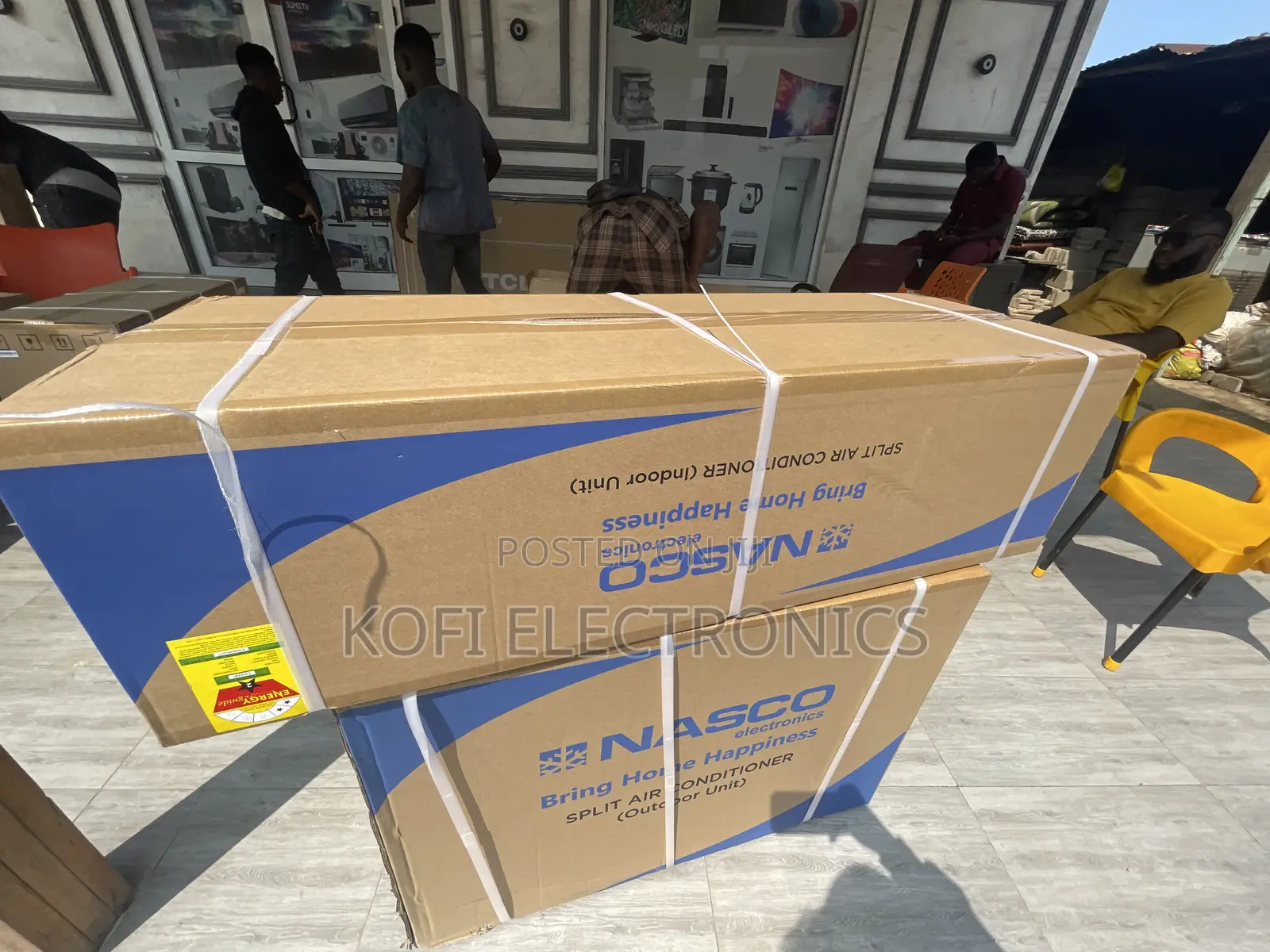 Energy Saving NASCO 2.5HP White Model Air Conditioner