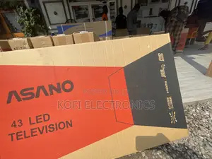 A Unique Asano 43" Digital Satellite HD TV USB - HDMI- Black