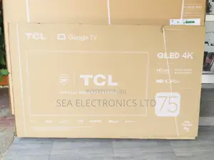 Authentic Qled 75 Inch Uhd TCL Tv