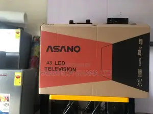 Asaso 43" Satellite Tv With Inbuilt Decoder + Frameless