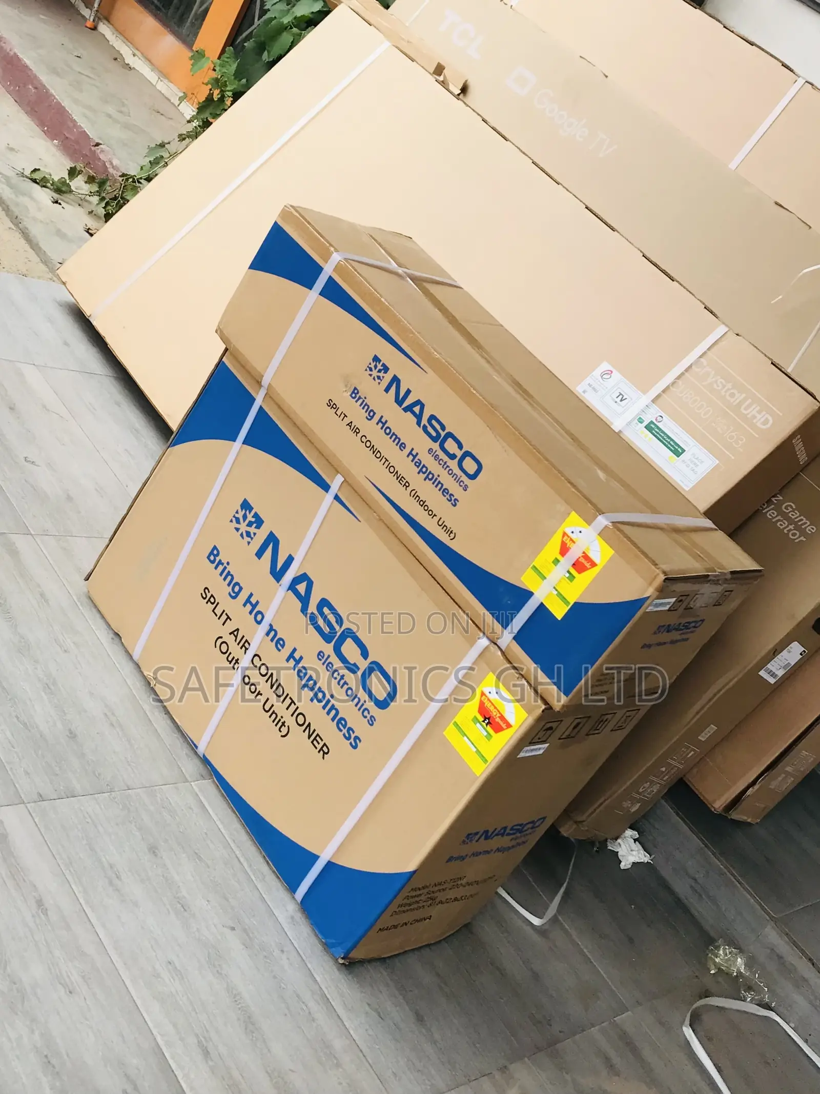 Get 2.5hp Nasco R410 Split Type Airconditioner