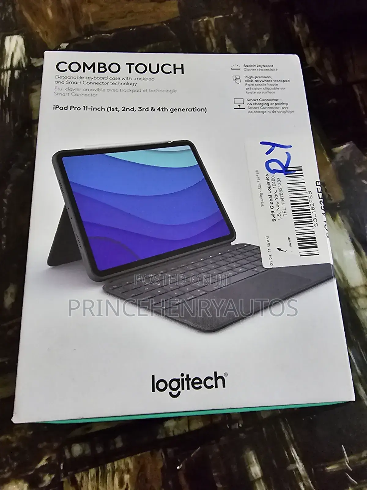 Logitech Combo Touch for iPad Pro 11" Keyboard Case