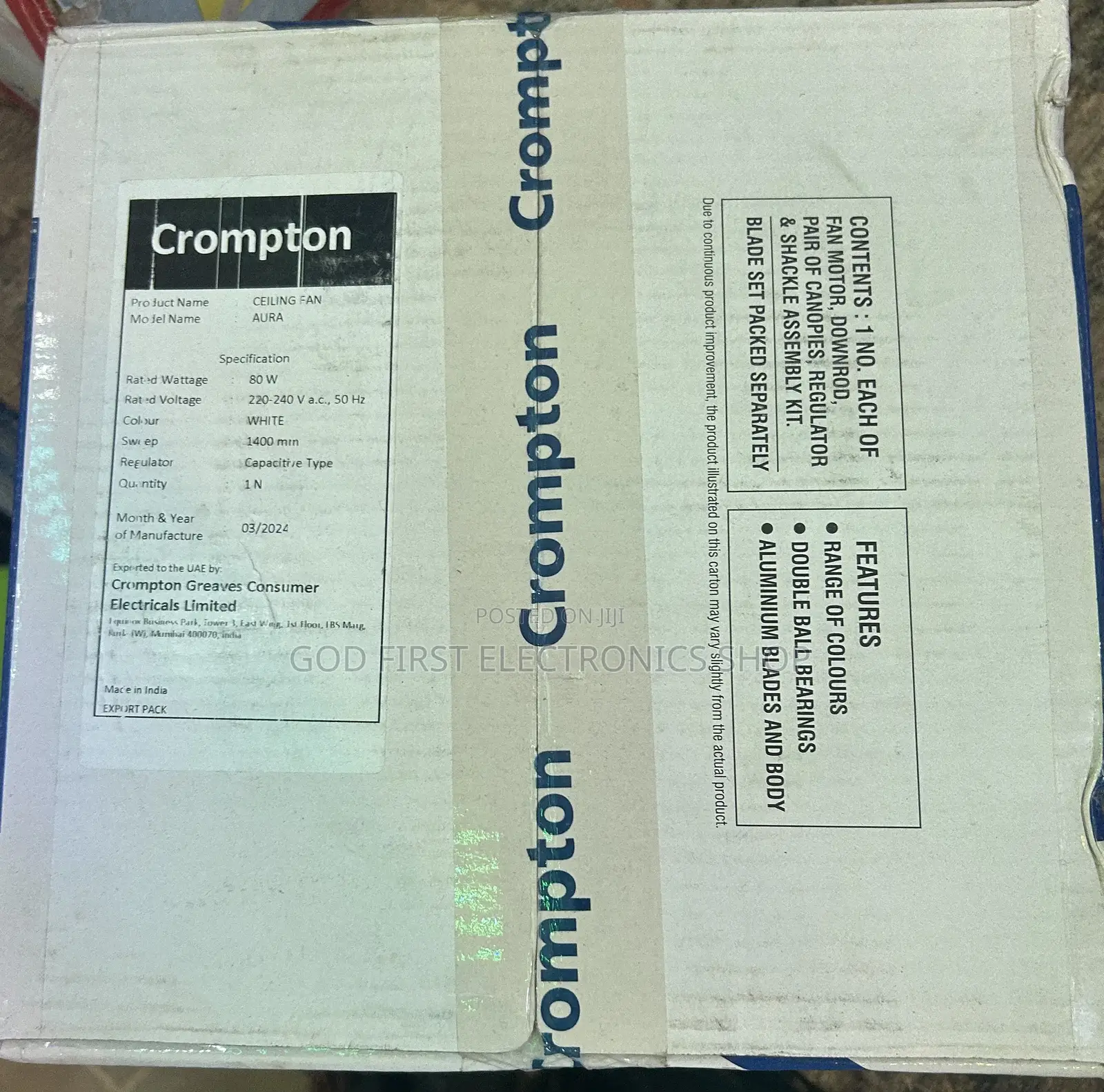 Crompton Fan