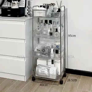 4 Tier Multifunctional Trolley/Rack