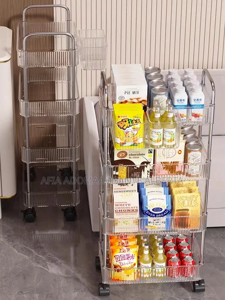 4 Tier Multifunctional Trolley/Rack