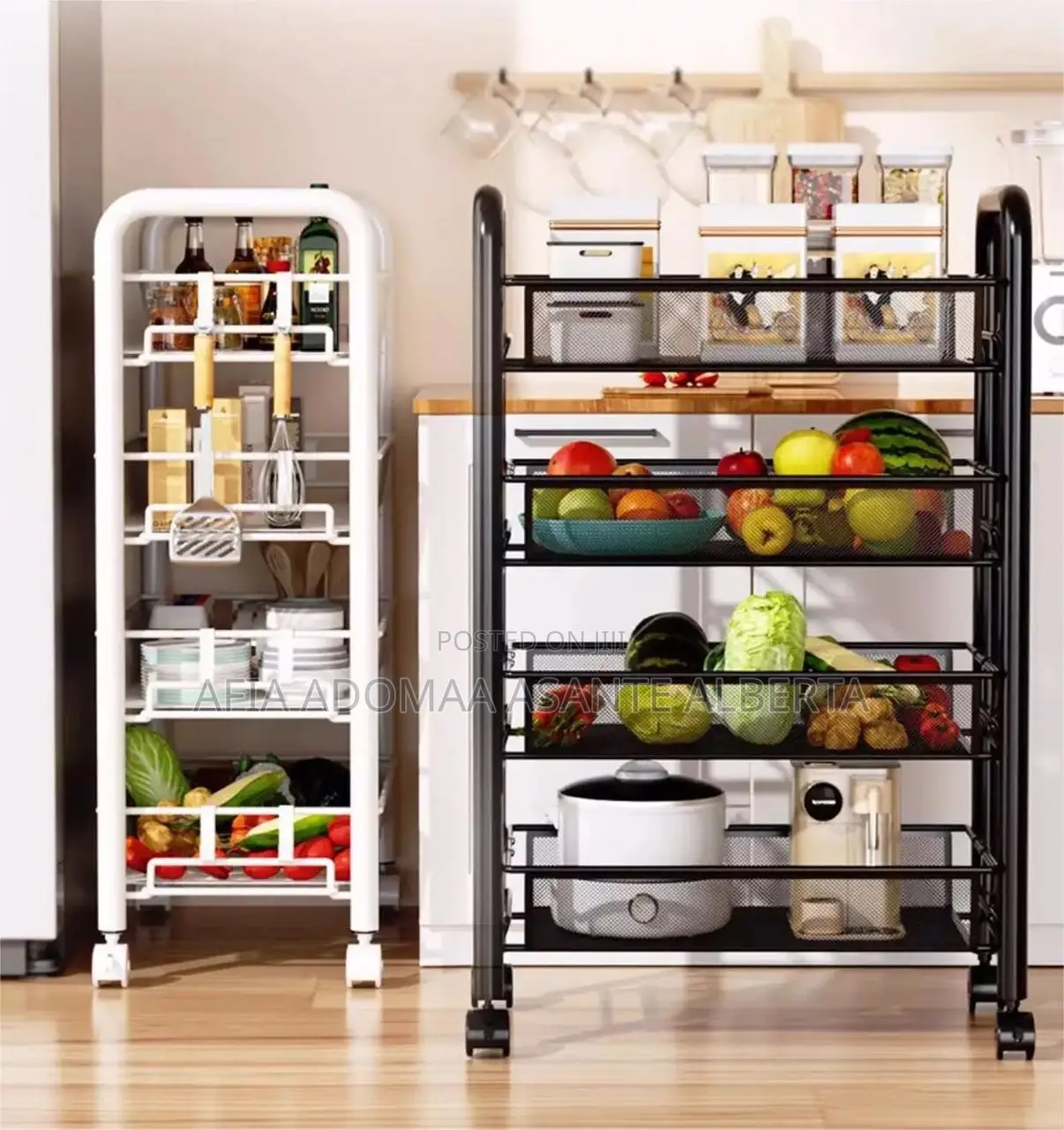 All Metal Multipurpose Trolley/ Rack