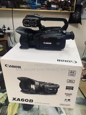 Sealed in Box Canon XA60 Professional UHD Camcorder 