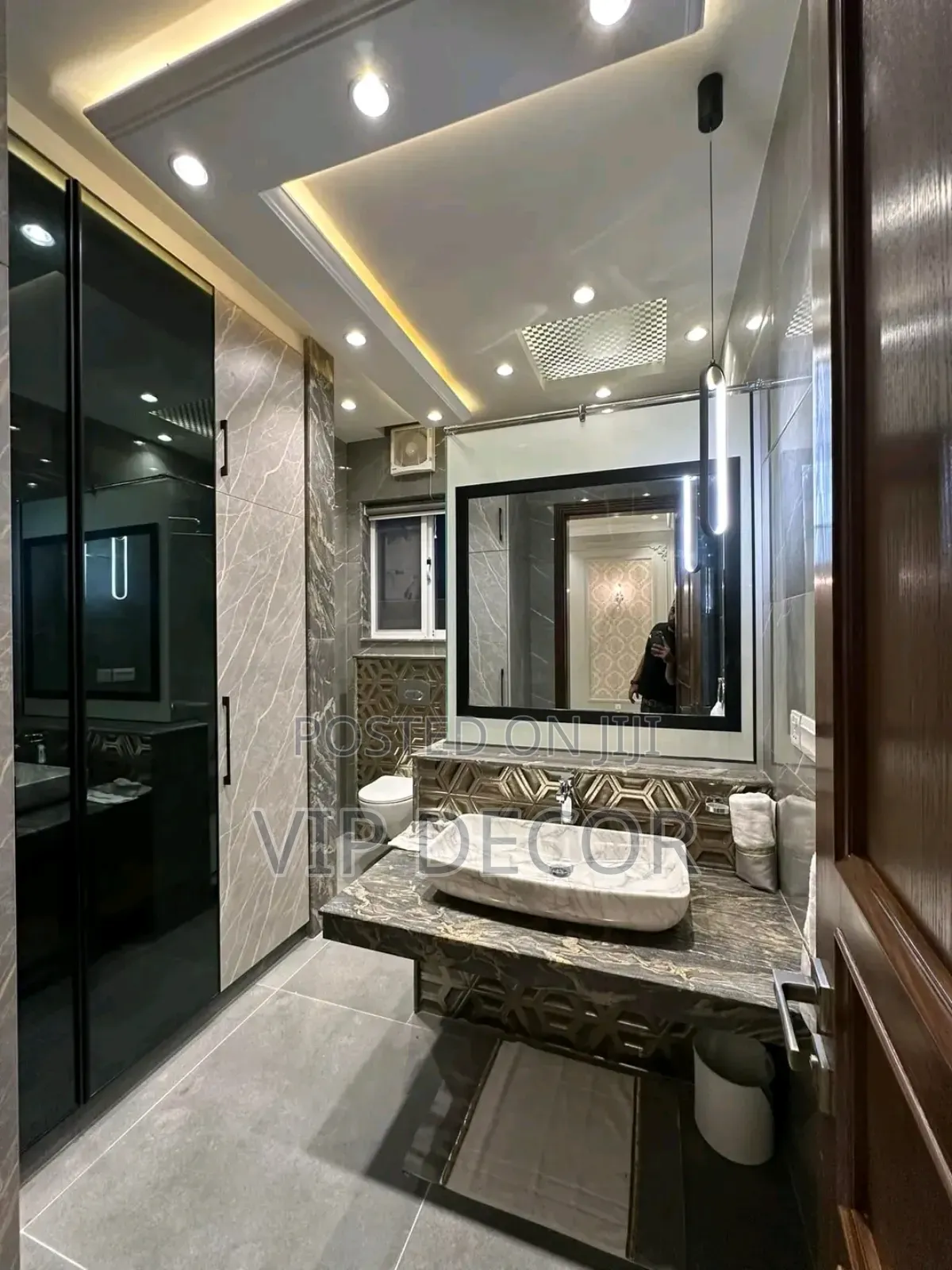 Interior Decoration: P.O.P Ceilling and Others.