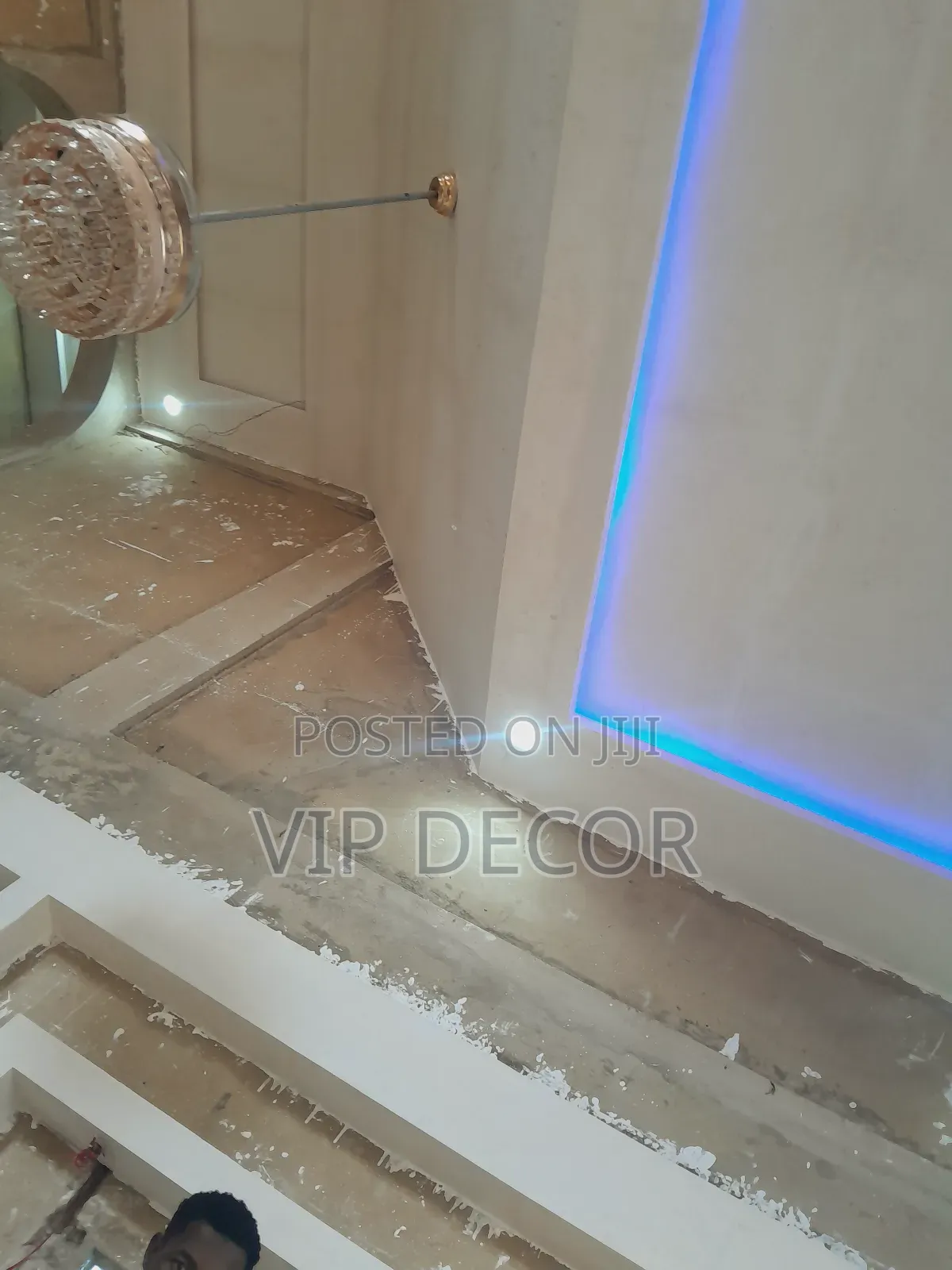 Interior Decoration: P.O.P Ceilling and Others.