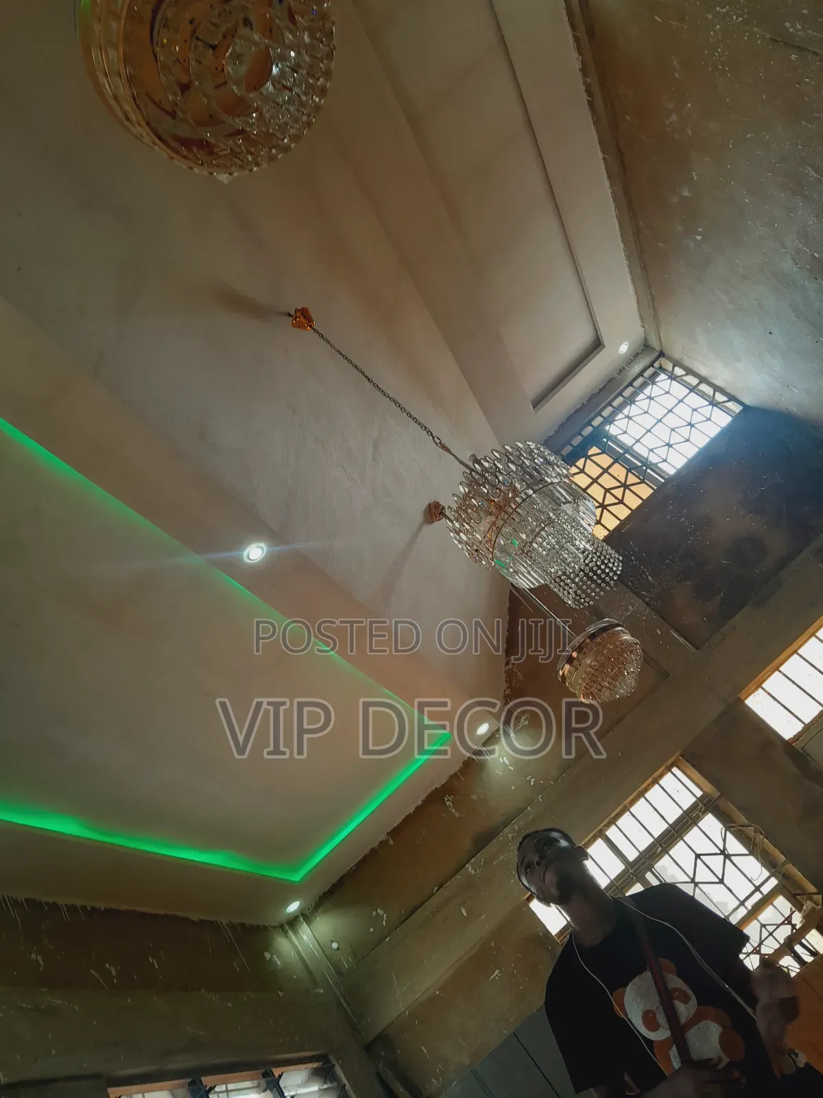 Interior Decoration: P.O.P Ceilling and Others.