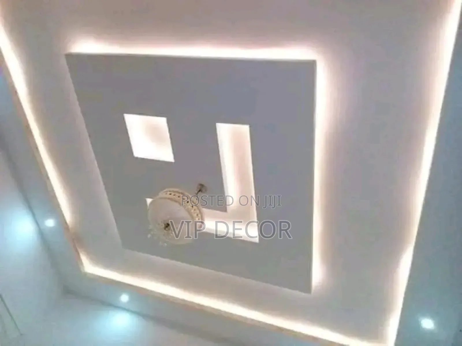 Interior Decoration: P.O.P Ceilling and Others.