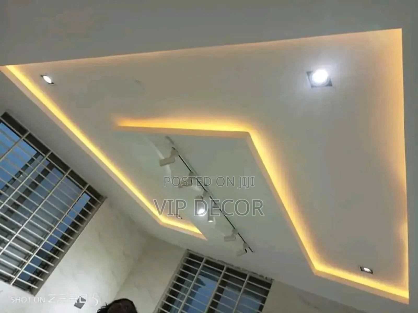 Interior Decoration: P.O.P Ceilling and Others.