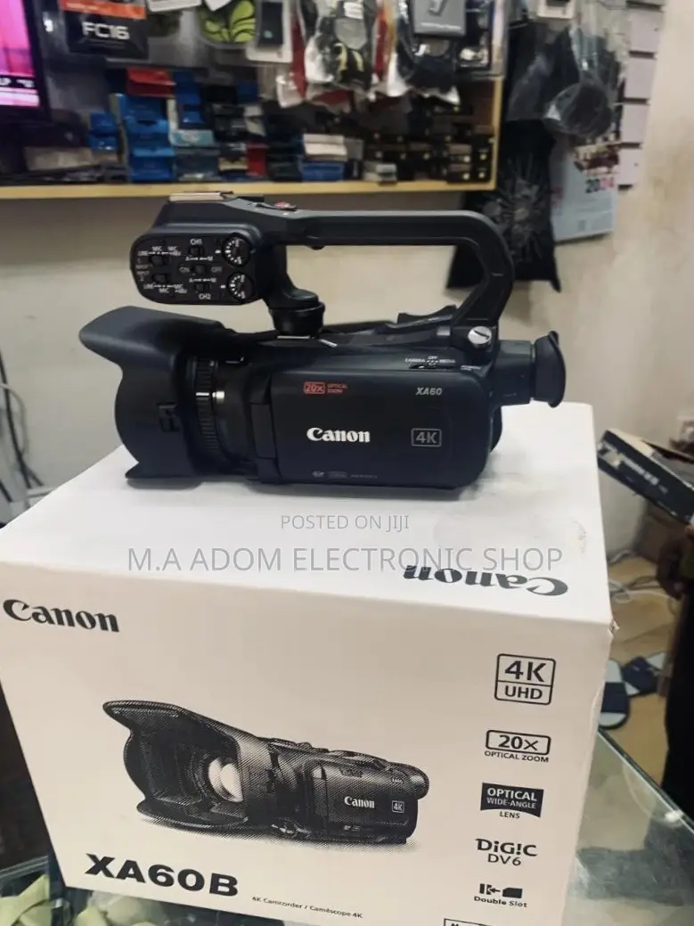 Purchase Canon XA60 Professional UHD Camcorder(Black)