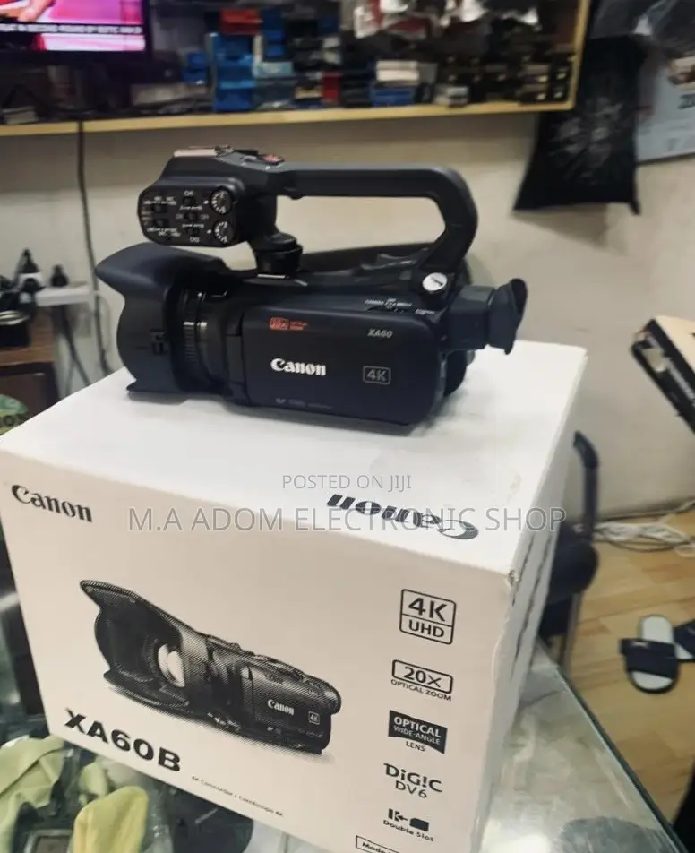 Purchase Quality Canon XA60 Professional UHD Camcorder.