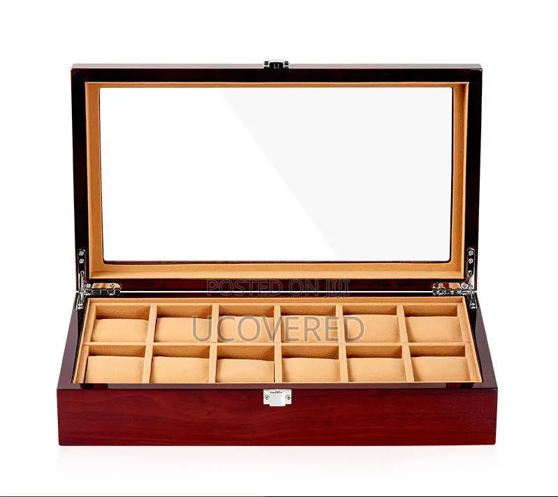 12 Slots High Quality Watch Box