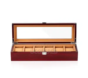 6 Slots High Quality Watch Box