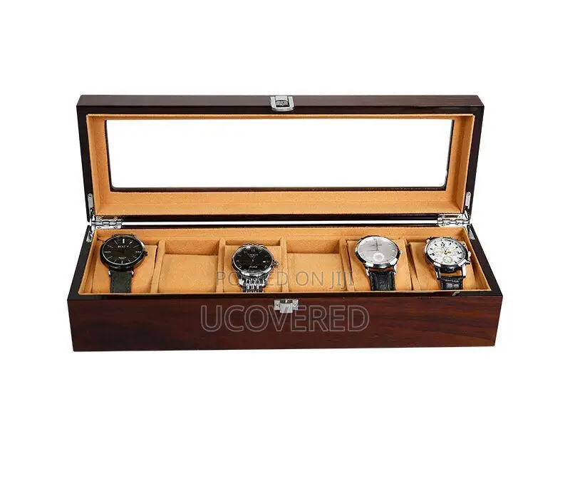 6 Slots High Quality Watch Box